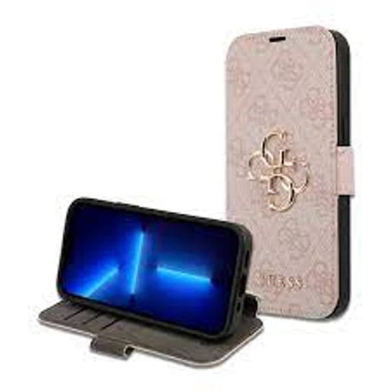 Guess Flip tok pink GUBKP15L4GMGPI Apple iPhone 15 Pro készülékhez