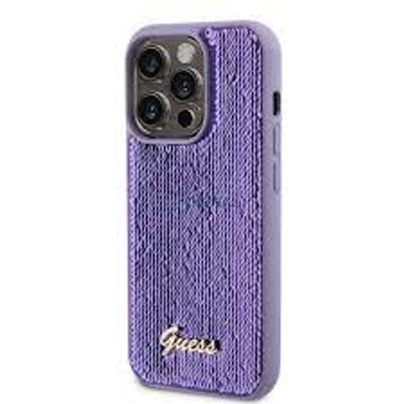Guess tok Lila Apple Iphone 12 / 12 Pro készülékhez GUHCP12MPSFDGSU