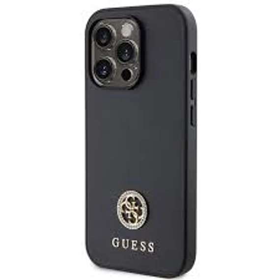 Guess tok Fekete Apple Iphone 15 Pro készülékhez GUHCP15LPS4DGPK