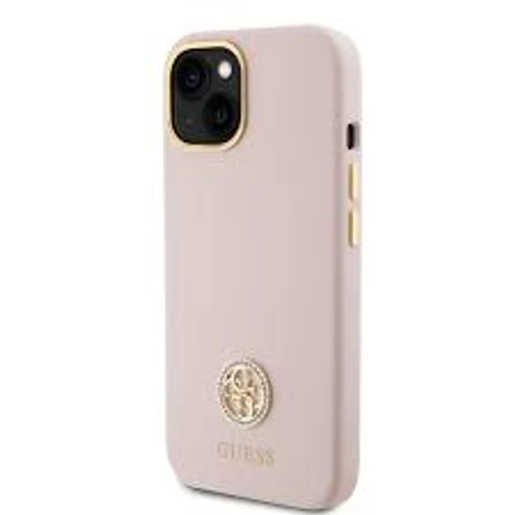 Guess tok Pink Apple Iphone 15 készülékhez GUHCP15SM4DGPP