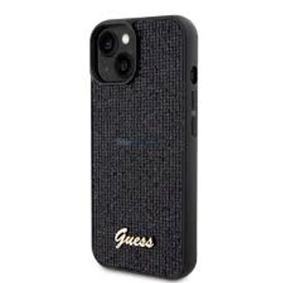 Guess tok Fekete Apple Iphone 15 készülékhez GUHCP15SPMSDGSK