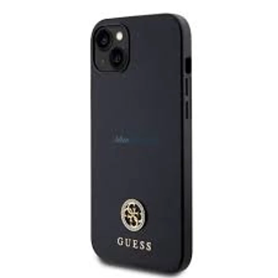 Guess tok Fekete Apple Iphone 15 készülékhez GUHCP15SPS4DGPK
