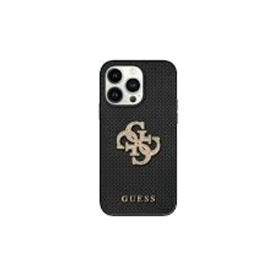 Guess tok Fekete Apple Iphone 15 készülékhez GUHCP15SPSP4LGK
