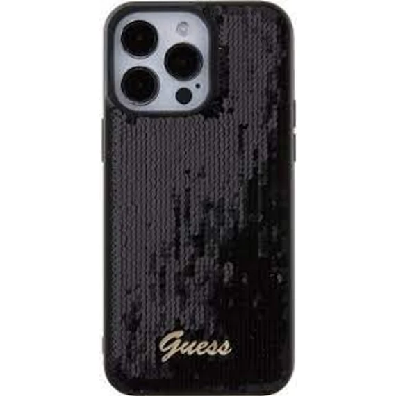 Guess tok Fekete Apple Iphone 15 Pro Max készülékhez GUHCP15XPSFDGSK