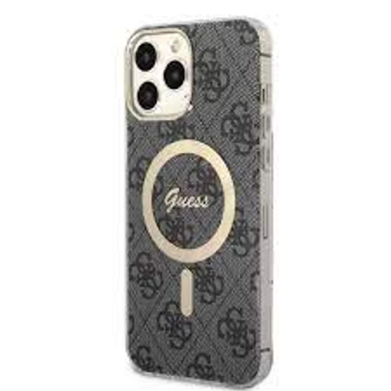 Guess tok fekete Apple Iphone 13 Pro Max készülékhez GUHMP13XH4STK
