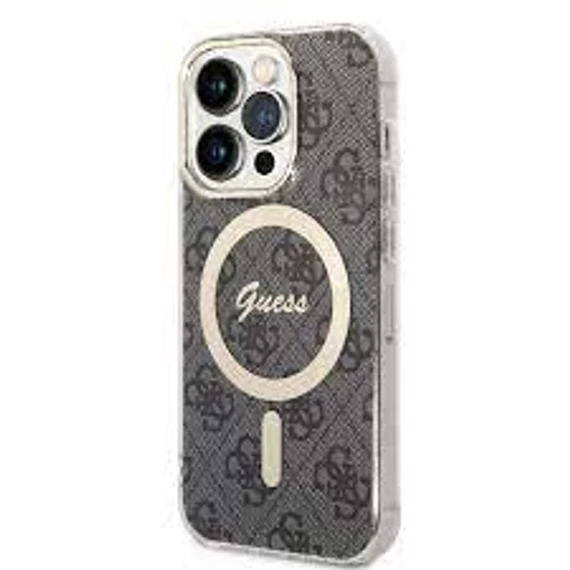 Guess tok fekete Apple Iphone 14 Pro készülékhez GUHMP14LH4STK