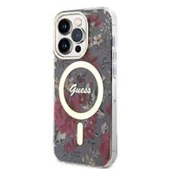 Guess tok virág mintás Apple Iphone 14 Pro készülékhez GUHMP14LHCFWSA