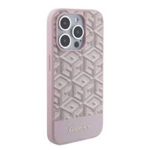 Guess tok Pink Apple Iphone 15 Pro készülékhez GUHMP15LHGCFSEP