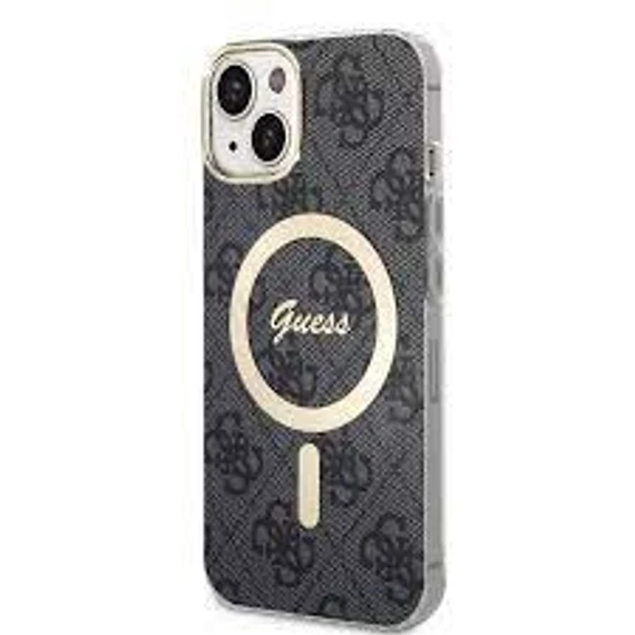 Guess tok Fekete Apple Iphone 15 készülékhez GUHMP15SH4STK