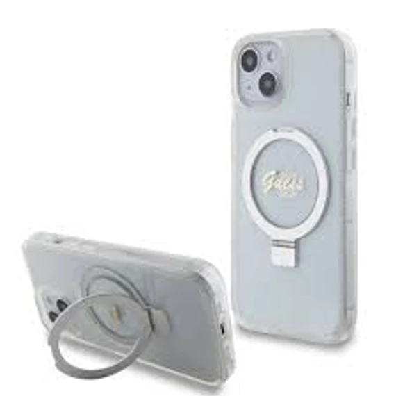 Guess tok Átlátszó Apple Iphone 15 készülékhez GUHMP15SHRSGSD