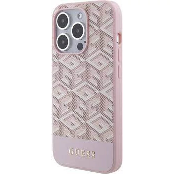 Guess tok Pink Apple Iphone 15 Pro Max készülékhez GUHMP15XHGCFSEP