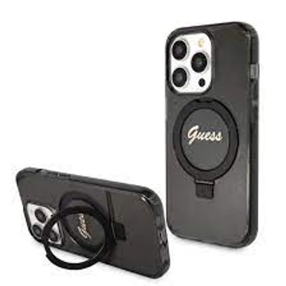 Guess tok Fekete Apple Iphone 15 Pro Max készülékhez GUHMP15XHRSGSK