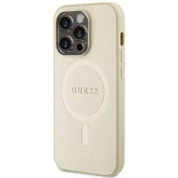 Guess tok Bézs Apple Iphone 15 Pro Max készülékhez GUHMP15XPSAHMCB