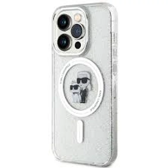 Karl Lagerfeld tok átlátszó KLHMP15LHGKCNOT Apple Iphone 15 Pro készülékhez