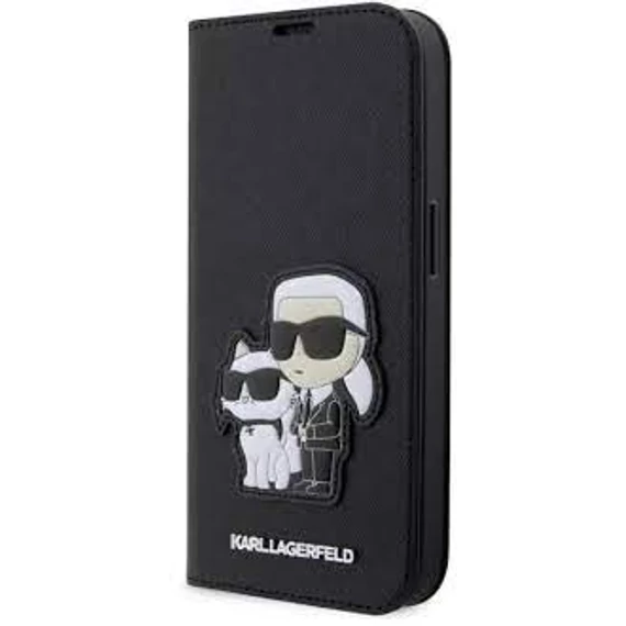 Karl Lagerfeld tok fekete Apple Iphone 13 Pro készülékhez KLBKP13LSANKCPK