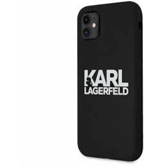 Karl Lagerfeld tok fekete KLHCN61SLKLRBK Apple Iphone 11 készülékhez