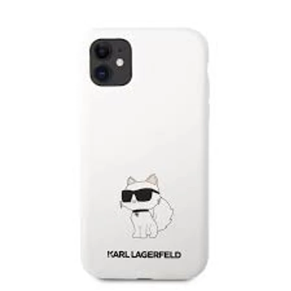 Karl Lagerfeld tok fehér KLHCN61SNCHBCH Iphone 11 készülékhez
