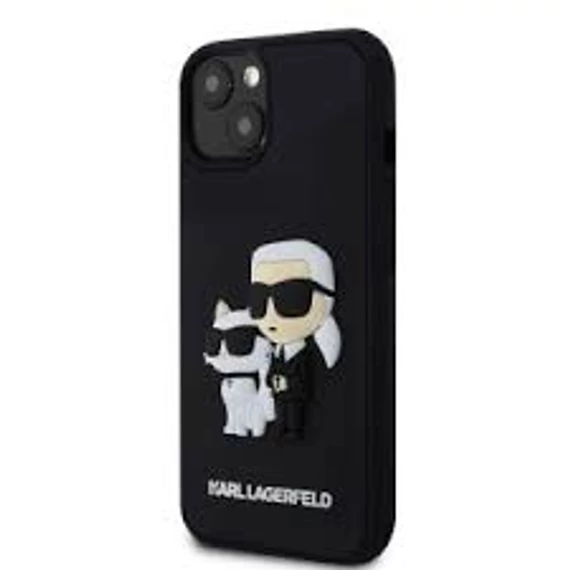 Karl Lagerfeld tok fekete KLHCP12M3DRKCNK Apple Iphone 12 / 12 Pro készülékhez