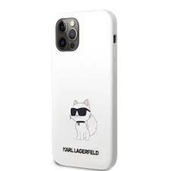 Karl Lagerfeld tok fehér KLHCP12MSNCHBCH Iphone 12 / 12 Pro készülékhez