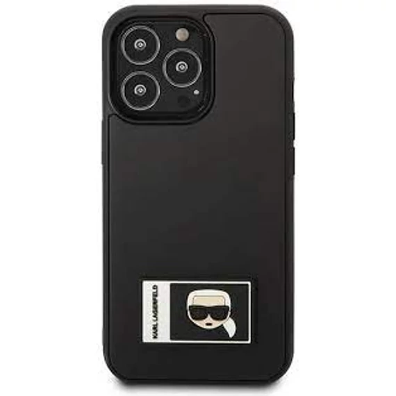 Karl Lagerfeld tok fekete KLHCP13L3DKPK Apple iPhone 13 Pro készülékhez