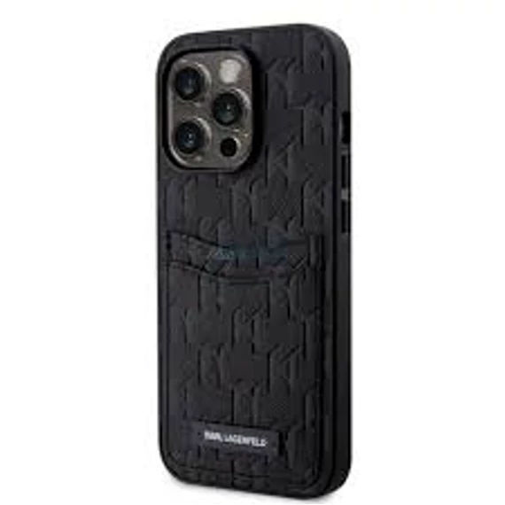 Karl Lagerfeld tok fekete KLHCP13LSAKLHPPK Apple Iphone 13 Pro készülékhez