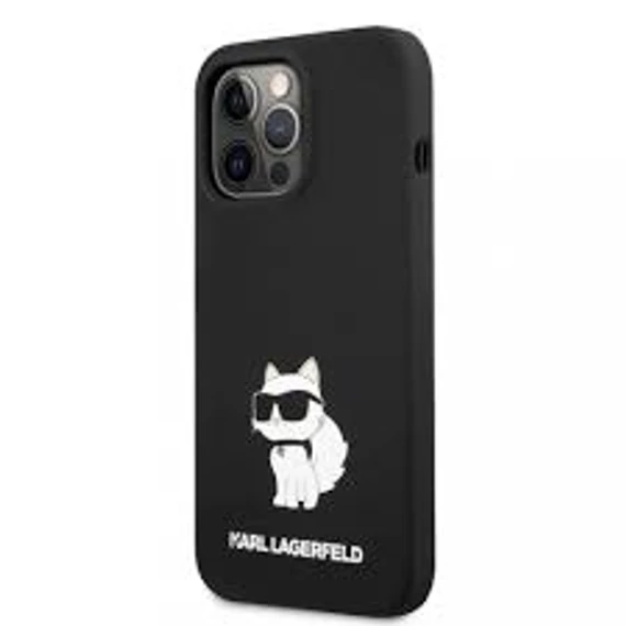 Karl Lagerfeld tok fekete KLHCP13LSNCHBCK Iphone 13 Pro készülékhez