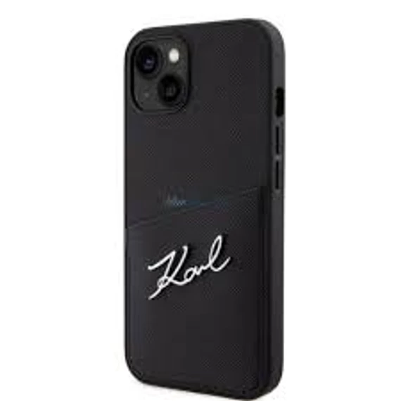 Karl Lagerfeld tok fekete KLHCP13MSAPKSK Apple Iphone 13 készülékhez