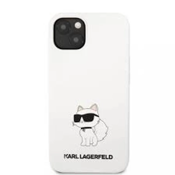 Karl Lagerfeld tok fehér KLHCP13MSNCHBCH Iphone 13 készülékhez