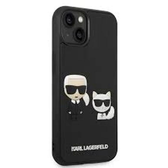 Karl Lagerfeld tok fekete KLHCP14L3DRKCNK Apple Iphone 14 Pro készülékhez