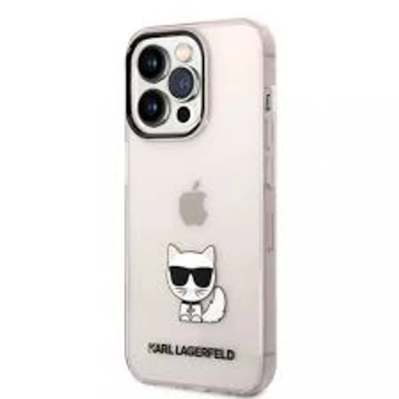 Karl Lagerfeld tok pink KLHCP14LCTTRI Apple iPhone 14 Pro készülékhez