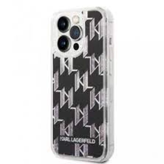 Karl Lagerfeld tok fekete KLHCP14LLMNMK Apple iPhone 14 Pro készülékhez