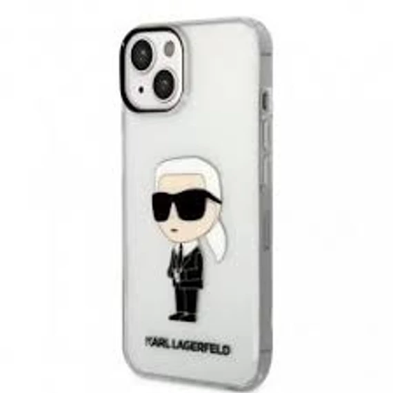 Karl Lagerfeld tok átlátszó KLHCP14MHNIKTCT Iphone 14 Plus készülékhez