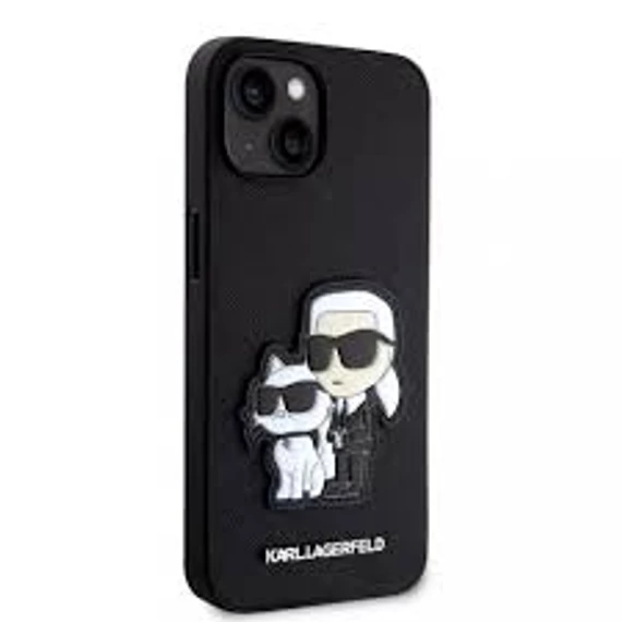 Karl Lagerfeld tok fekete Apple Iphone 14 készülékhez KLHCP14SSANKCPK
