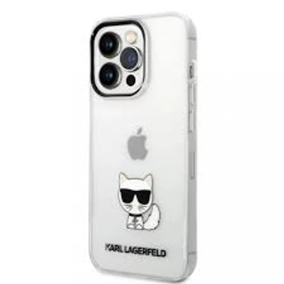 Karl Lagerfeld tok átlátszó KLHCP14XCTTR Apple iPhone 14 Pro Max készülékhez