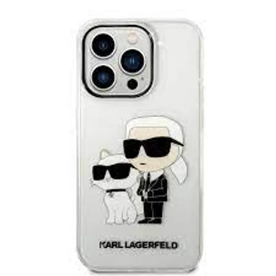 Karl Lagerfeld tok átlátszó KLHCP14XHNKCTGT Iphone 14 Pro Max készülékhez
