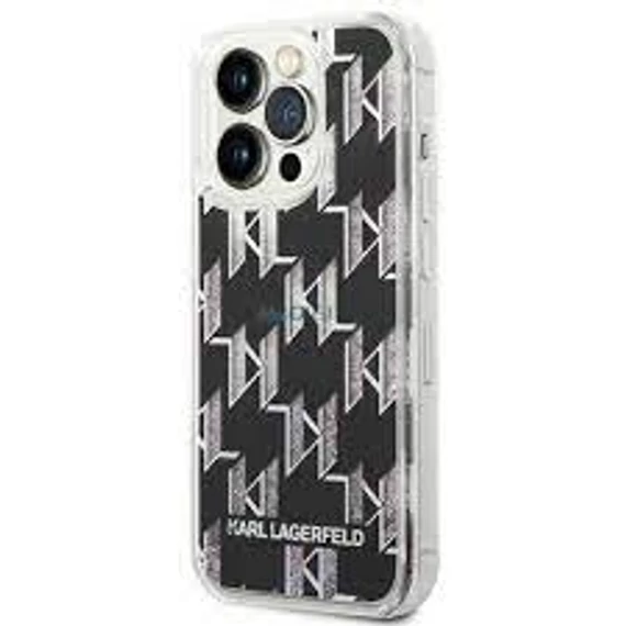 Karl Lagerfeld tok fekete KLHCP14XLMNMK Apple iPhone 14 Pro Max készülékhez