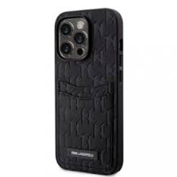 Karl Lagerfeld tok fekete Apple Iphone 14 Pro Max készülékhez KLHCP14XSAKLHPPK