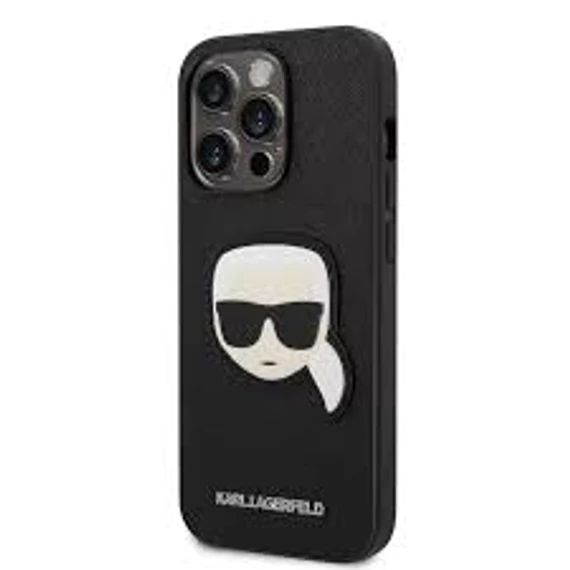 Karl Lagerfeld tok fekete KLHCP14XSAPKHK Apple iPhone 14 Pro Max készülékhez