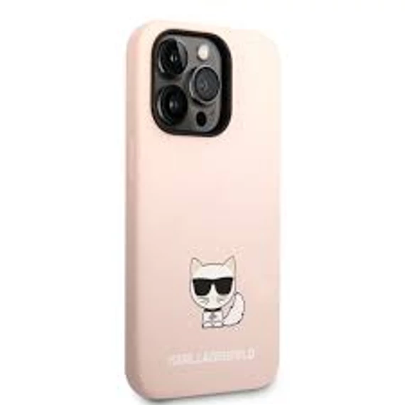 Karl Lagerfeld tok pink KLHCP14XSLCTPI Apple iPhone 14 Pro Max készülékhez