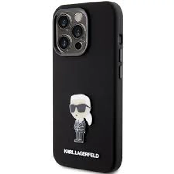 Karl Lagerfeld tok fekete KLHCP15LSMHKNPK Apple Iphone 15 Pro készülékhez