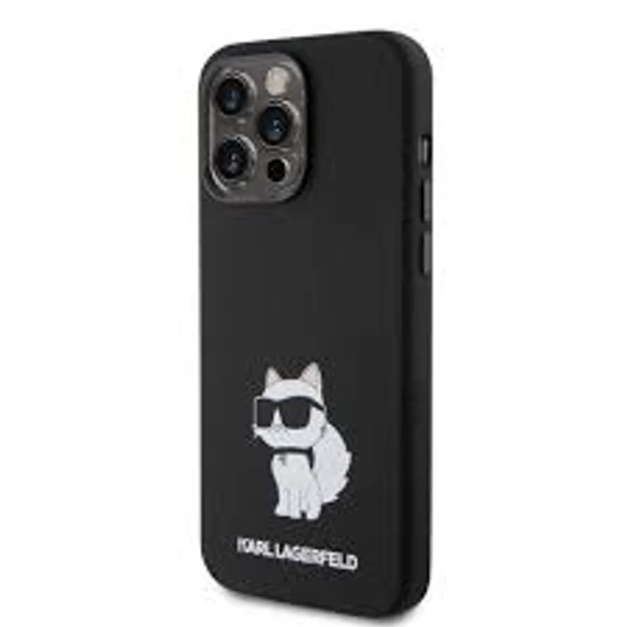 Karl Lagerfeld tok fekete KLHCP15LSNCHBCK Apple Iphone 15 Pro készülékhez