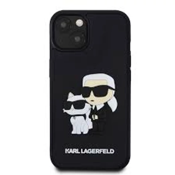 Karl Lagerfeld tok fekete KLHCP15M3DRKCNK Apple Iphone 15 Plus készülékhez