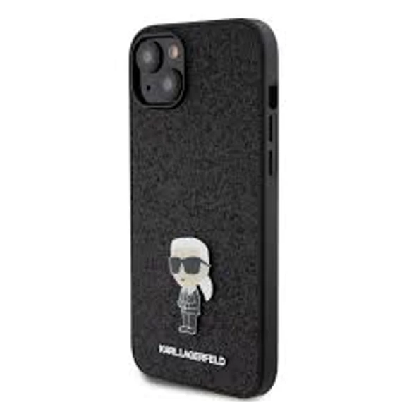 Karl Lagerfeld tok fekete KLHCP15MGKNPSK Apple Iphone 15 Plus készülékhez
