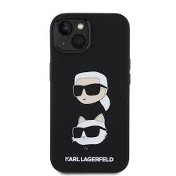 Karl Lagerfeld tok fekete KLHCP15MSDHKCNK Apple Iphone 15 Plus készülékhez