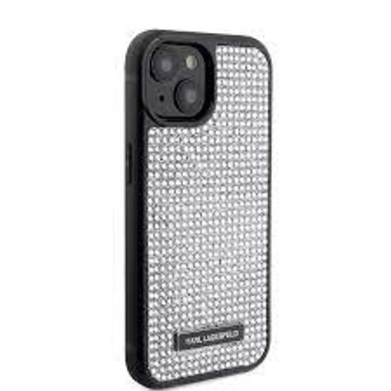 Karl Lagerfeld tok ezüst KLHCP15SHDSPLG Apple Iphone 15 készülékhez