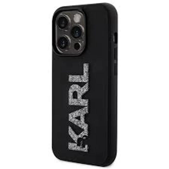 Karl Lagerfeld tok fekete KLHCP15X3DMBKCK Apple Iphone 15 Pro Max készülékhez