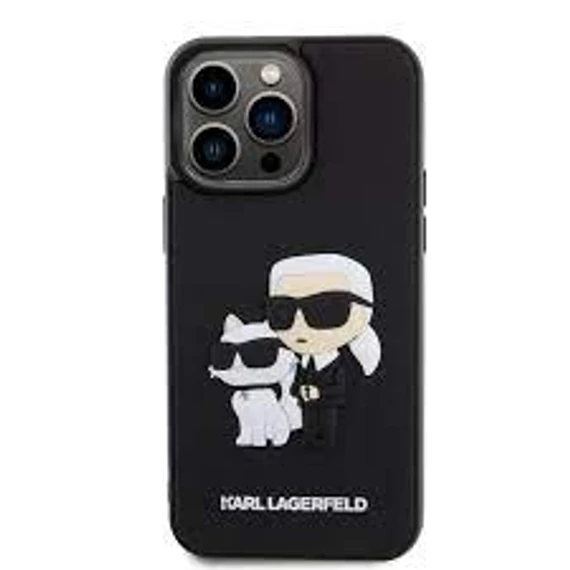 Karl Lagerfeld tok fekete KLHCP15X3DRKCNK Apple Iphone 15 Pro Max készülékhez
