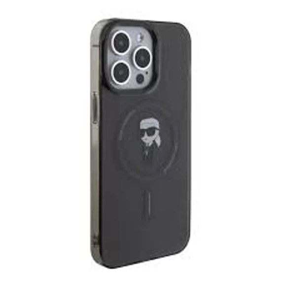 Karl Lagerfeld tok fekete KLHMP15XHFCKNOK Apple Iphone 15 Pro Max készülékhez