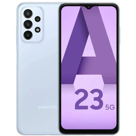 Samsung Galaxy A23 5G 64GB 4GB RAM Dual (SM-A236B) Mobiltelefon Light Blue