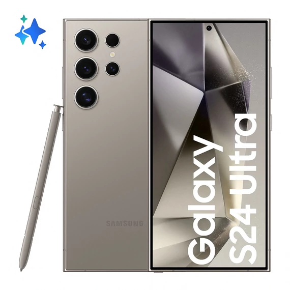 Samsung Galaxy S24 Ultra 5G 256GB 12GB RAM Dual (SM-S928B) Mobiltelefon Titanium Violet